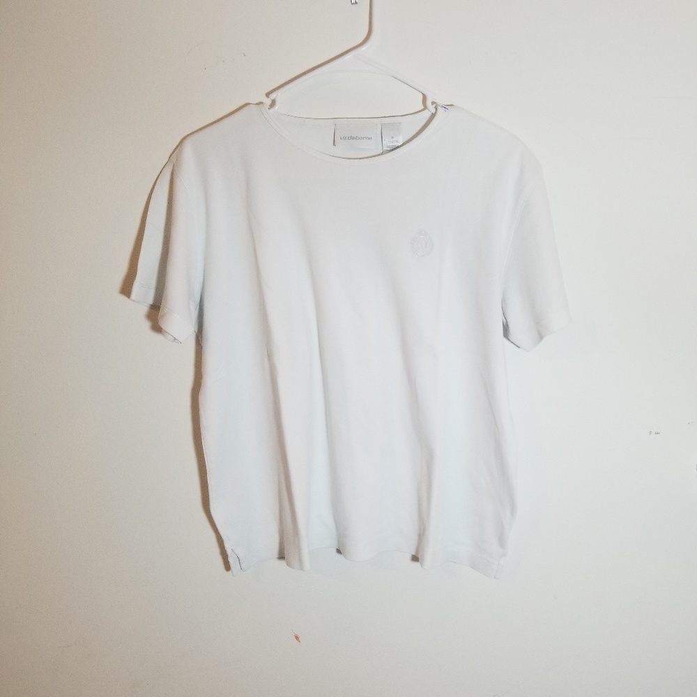 White Long Crop Tee 10